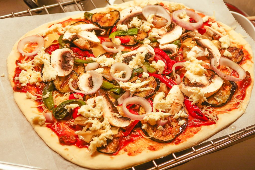 recette pizza végétarienne